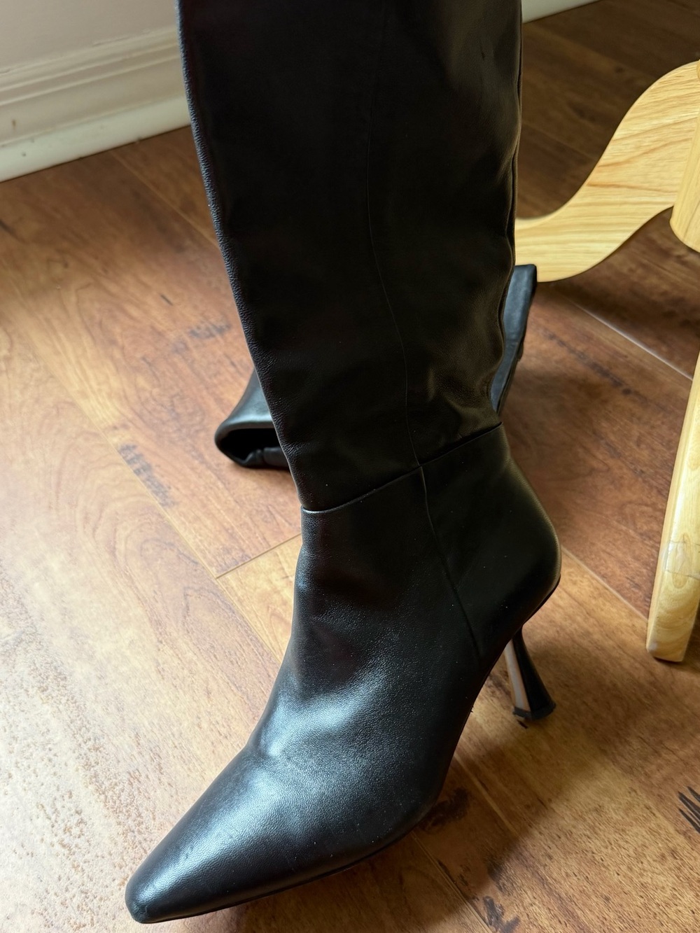 Vince Camuto leather Black Boots size 6